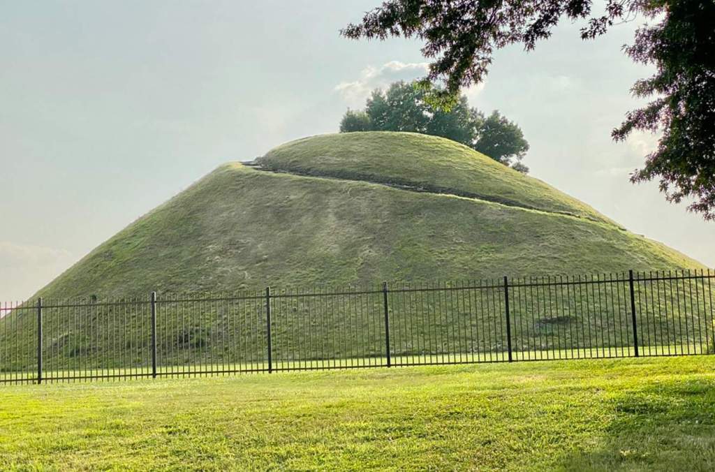 Grave Creek Mound is all that remains today, the last remnant of a massive Adena necropolis of sorts.