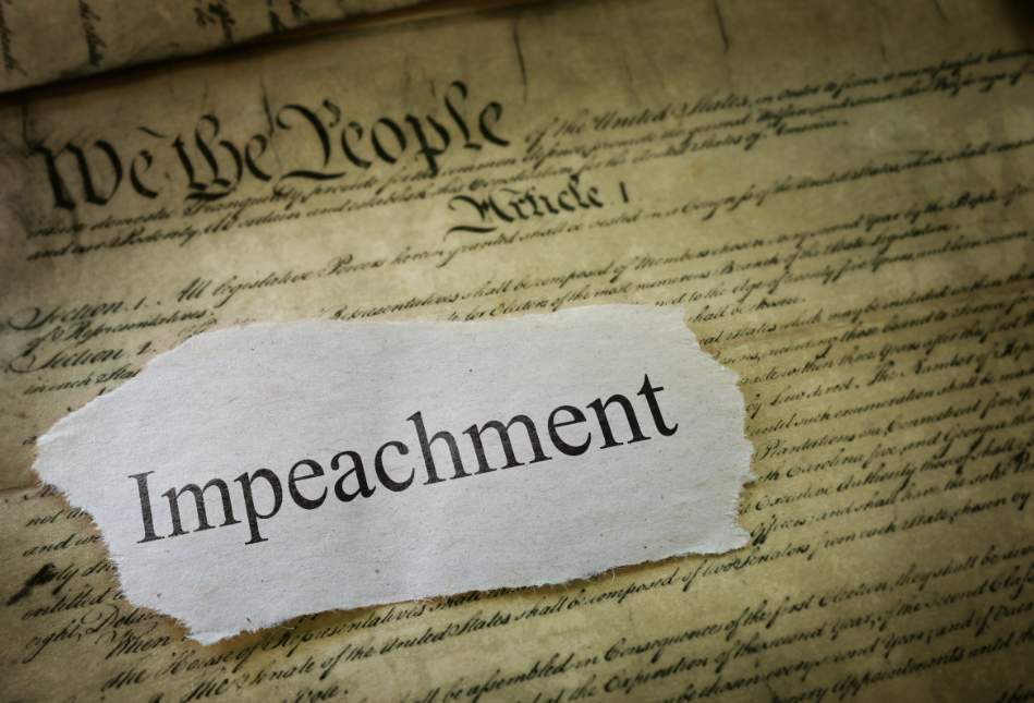 Let's understand What is impeachment Impeachment is a trial, usually of a public officer, for a high crime or other offense.