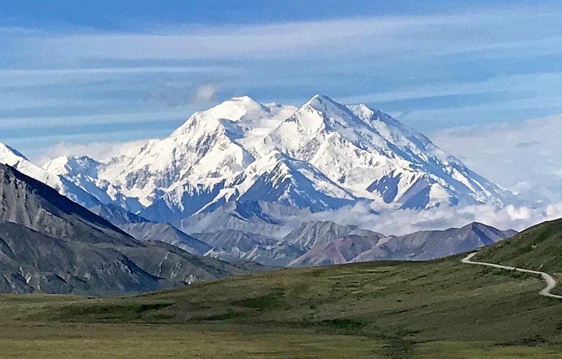 Denali features the earth's steepest vertical relief. The mountain is shrouded in Native American mythology.