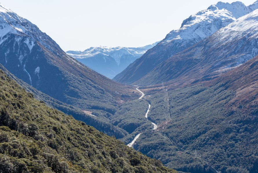 New Zealand is leading the way in eco-tourism. In Arthur's Pass National Park, Avalanche Peak is the only peak with a poled route to the top.