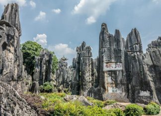 Stone Forest or Shilin: Breathtaking Natural Rock Formation in Kunming, China
