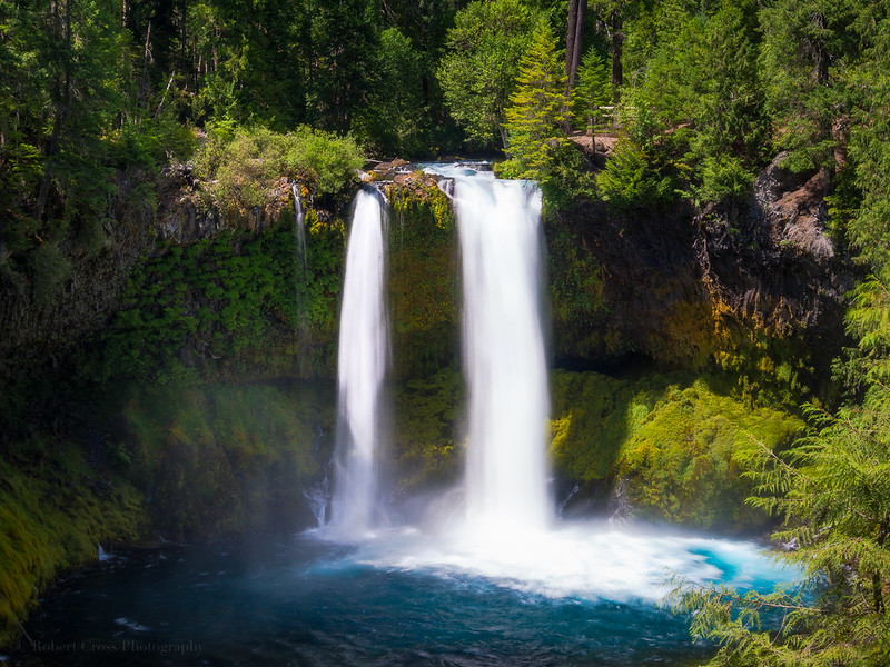 Koosah Waterfalls Oregon