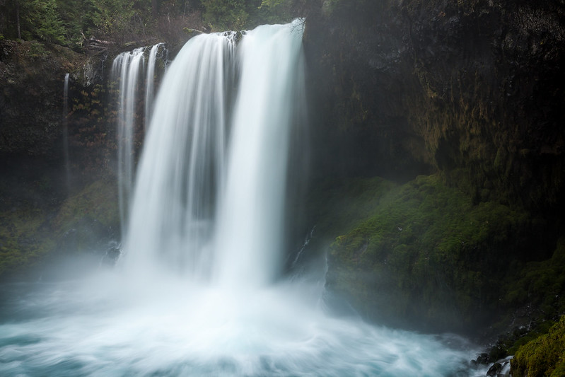 Koosah Waterfalls Oregon