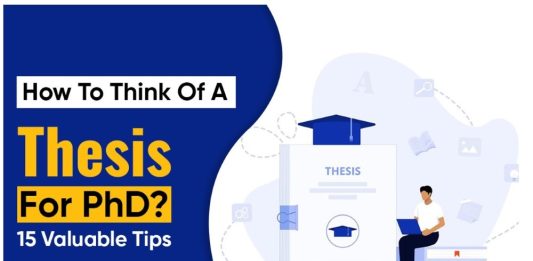 Thinking of a thesis for PhD can often feel like the most challenging part of your academic journey.