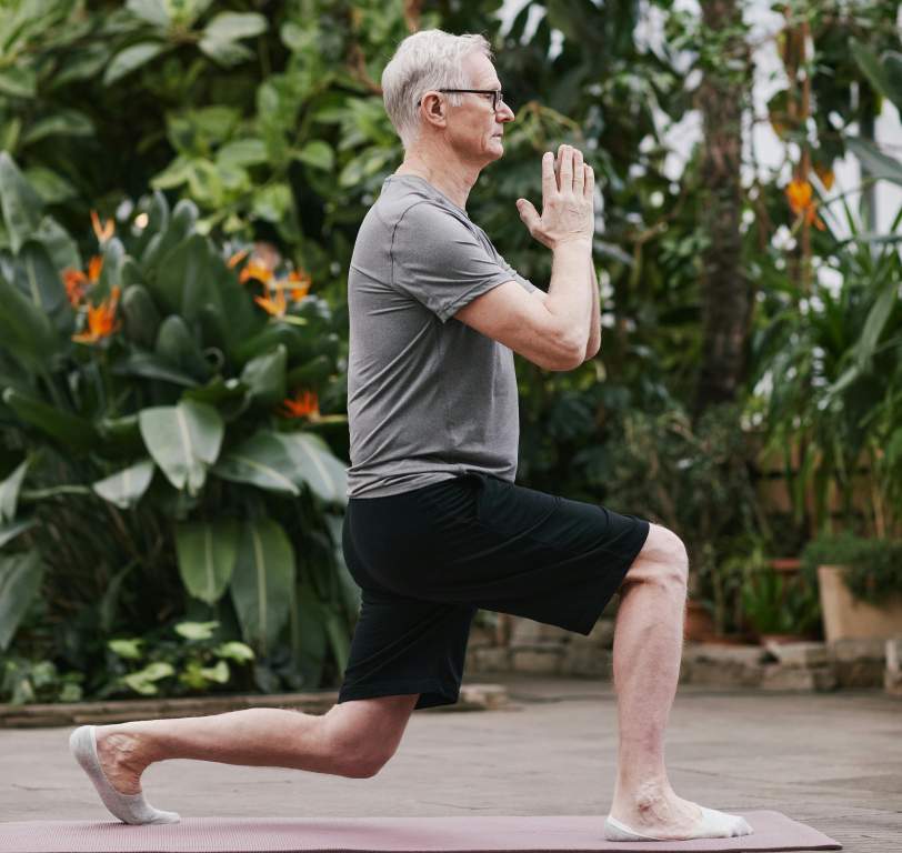 Yoga encourages you to notice, to feel the mat under your hands and feet, to hear your breath, and to see the small movements happening in your body.