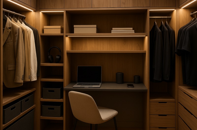 Private Space, Public Impact: Why are bedroom closets the new productivity zone?